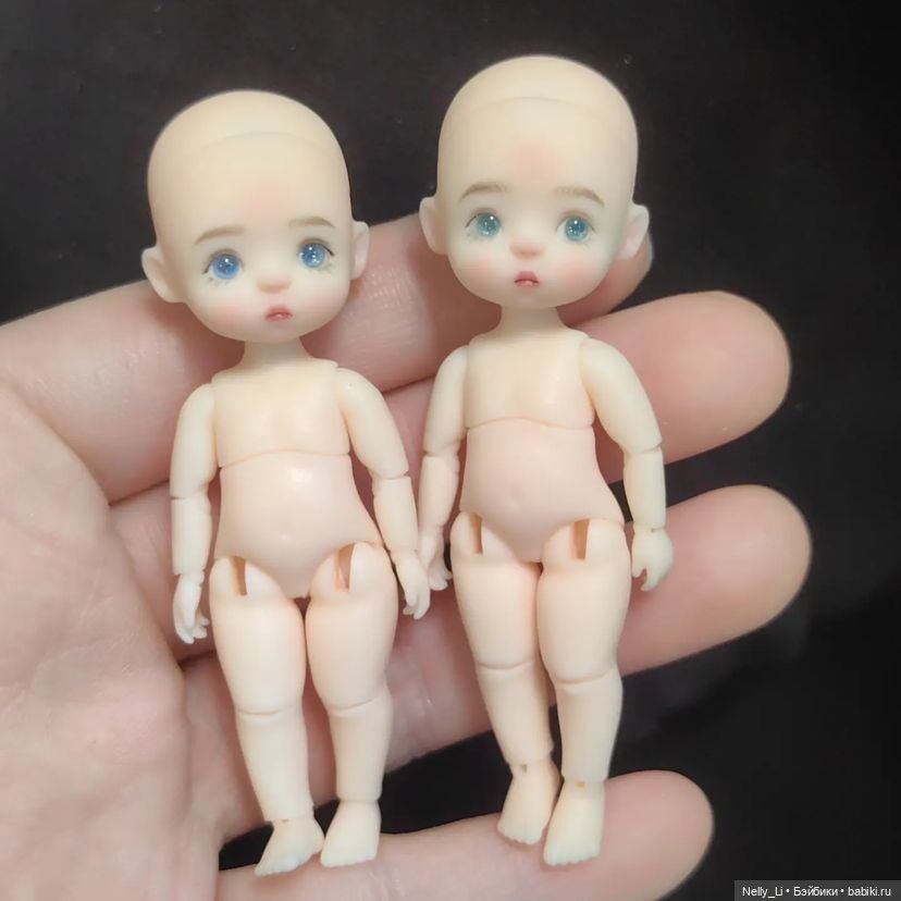 Маленькие "фасолинки" от Dаnhuangaprildolls. Приехала моя крошка на ладошке (фото 8)