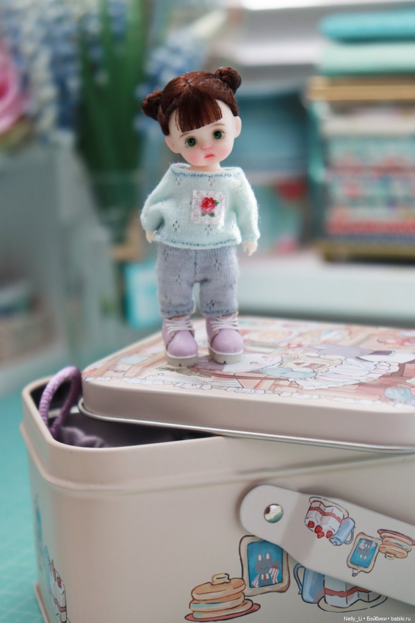Маленькие "фасолинки" от Dаnhuangaprildolls. Приехала моя крошка на ладошке