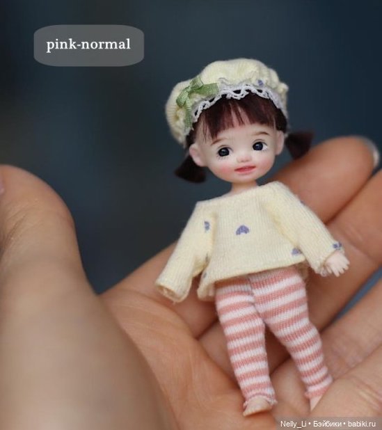 Маленькие "фасолинки" от Dаnhuangaprildolls. Приехала моя крошка на ладошке