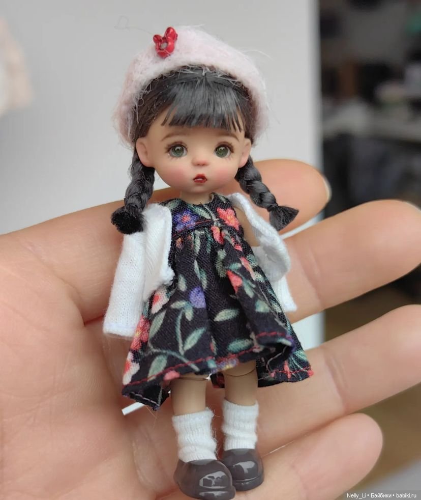 Маленькие "фасолинки" от Dаnhuangaprildolls. Приехала моя крошка на ладошке