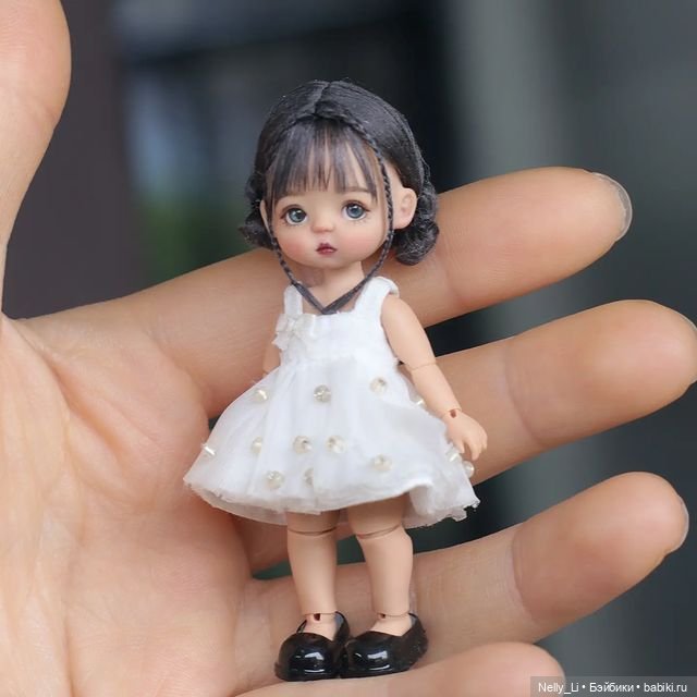 Маленькие "фасолинки" от Dаnhuangaprildolls. Приехала моя крошка на ладошке