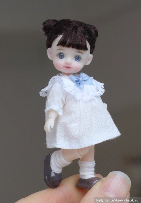 Маленькие "фасолинки" от Dаnhuangaprildolls. Приехала моя крошка на ладошке