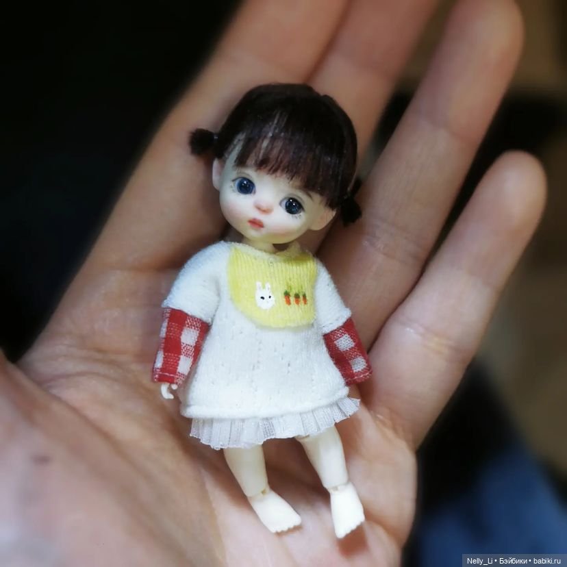 Маленькие "фасолинки" от Dаnhuangaprildolls. Приехала моя крошка на ладошке (фото 2)
