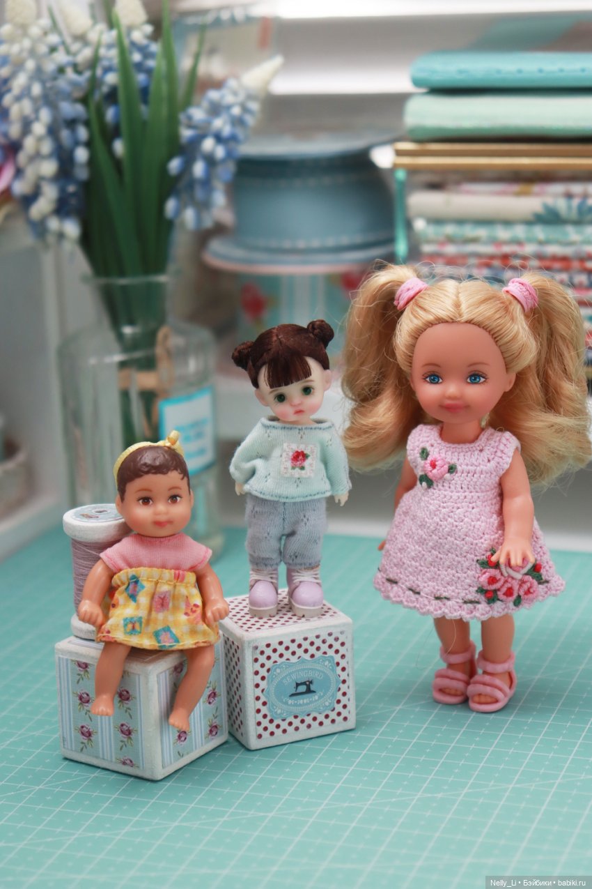Маленькие "фасолинки" от Dаnhuangaprildolls. Приехала моя крошка на ладошке