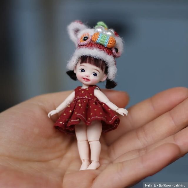 Маленькие "фасолинки" от Dаnhuangaprildolls. Приехала моя крошка на ладошке