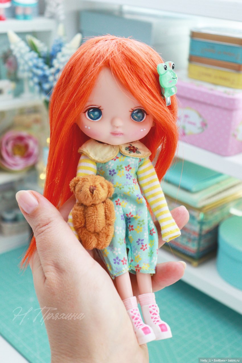 Весенний рыжик или ООАК китайской куклы Baboliy
