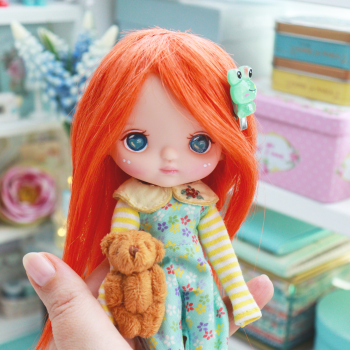 Весенний рыжик или ООАК китайской куклы Baboliy