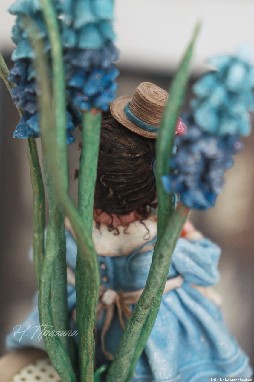 Весенняя феечка Кэти. Интерьерная ватная игрушка