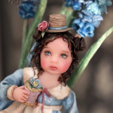 Кэти. Интерьерная ватная игрушка