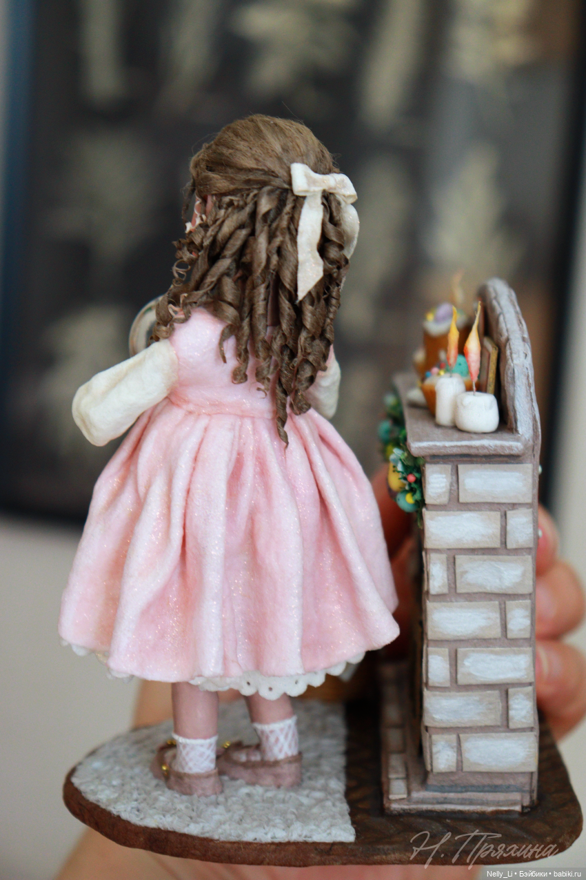 Пасхальное чудо. Интерьерная ватная игрушка (фото 8)