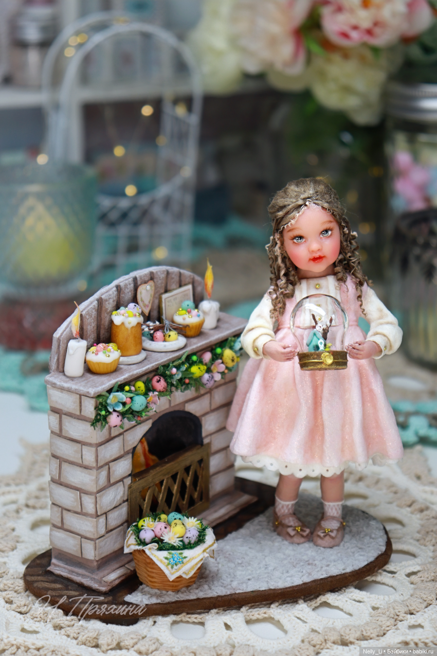 Пасхальное чудо. Интерьерная ватная игрушка