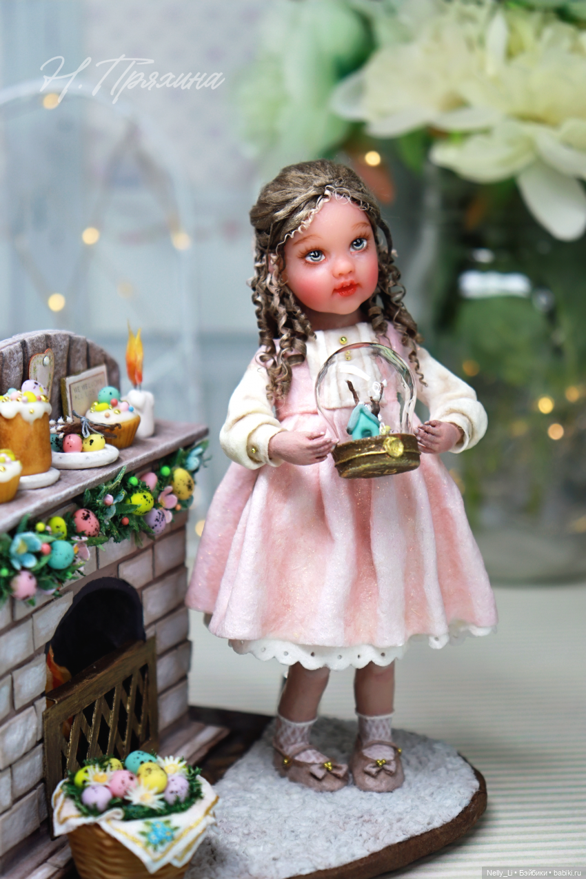 Пасхальное чудо. Интерьерная ватная игрушка (фото 10)