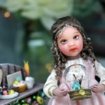 Пасхальное чудо. Интерьерная ватная игрушка