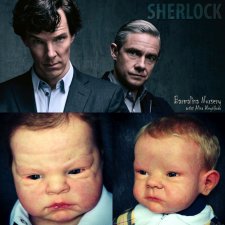 Шерлокоманам посвящается. Малыши реборн