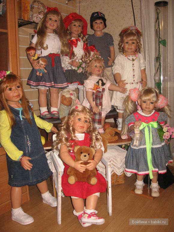 Моя куклосемья — Домашние коллекции кукол: фото собраний