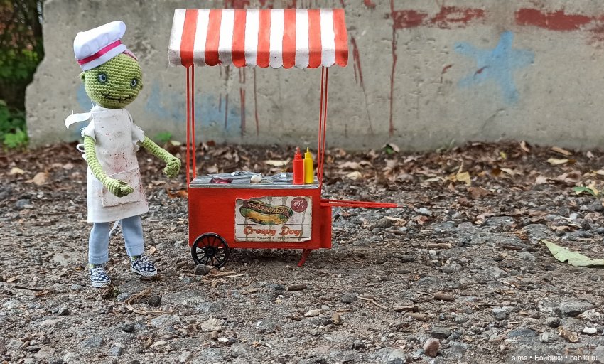 Тележка с крипдогами [Техничка]