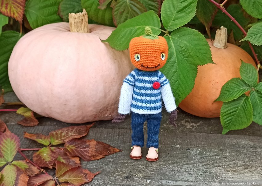Тыквёнок Пак — Вязаные игрушки и амигуруми: крючком
