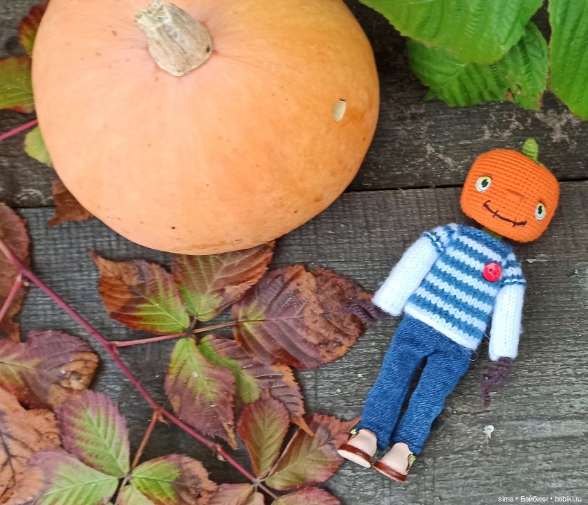 Тыквёнок Пак — Вязаные игрушки и амигуруми: крючком (фото 3)