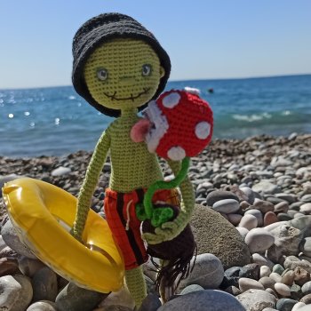 Крис и Герцог на море