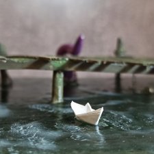 Диорама-подставка Мостик