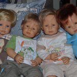 Коллекционные ZAPF,горячо и навеки любимые: Макс+Макс, Тил+Тил, и малыши-Бенэ, Билли и Паулинка