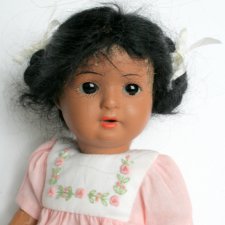 Продам старинную  немецкую композитную куколку, скидка!