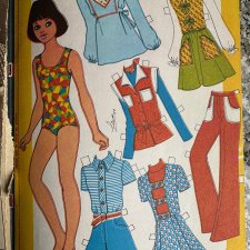 Продам бумажных кукол из кубинского журнала  " Mujeres"