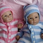 Полосатики.Мои вязанные работы.