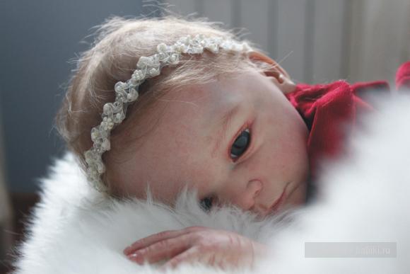 Девочка в красном... Кукла реборн Валентина Анны Арутюнян