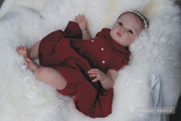 Девочка в красном.. Кукла реборн Валентина Анны Арутюнян