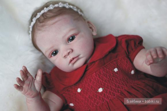 Девочка в красном... Кукла реборн Валентина Анны Арутюнян