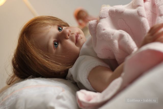 Рыжая девчонка, яркая душа. До чего красива, чудо хороша! Кукла реборн Анны Арутюнян (фото 6)