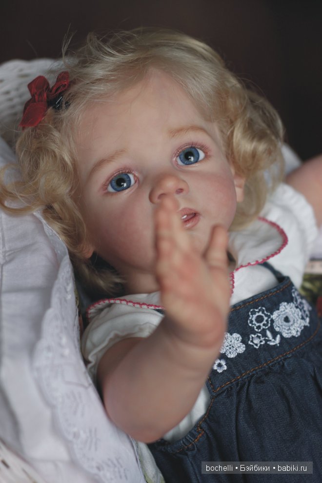 Цветочек мой аленький! Кукла реборн Fridolin, художник А.Арутюнян