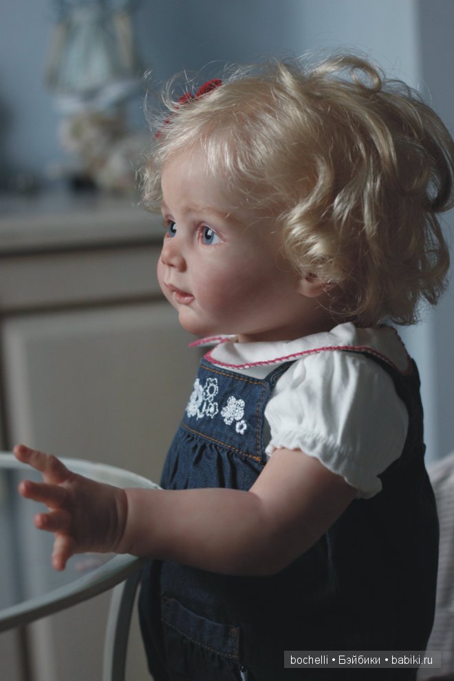 Цветочек мой аленький! Кукла реборн Fridolin, художник А.Арутюнян