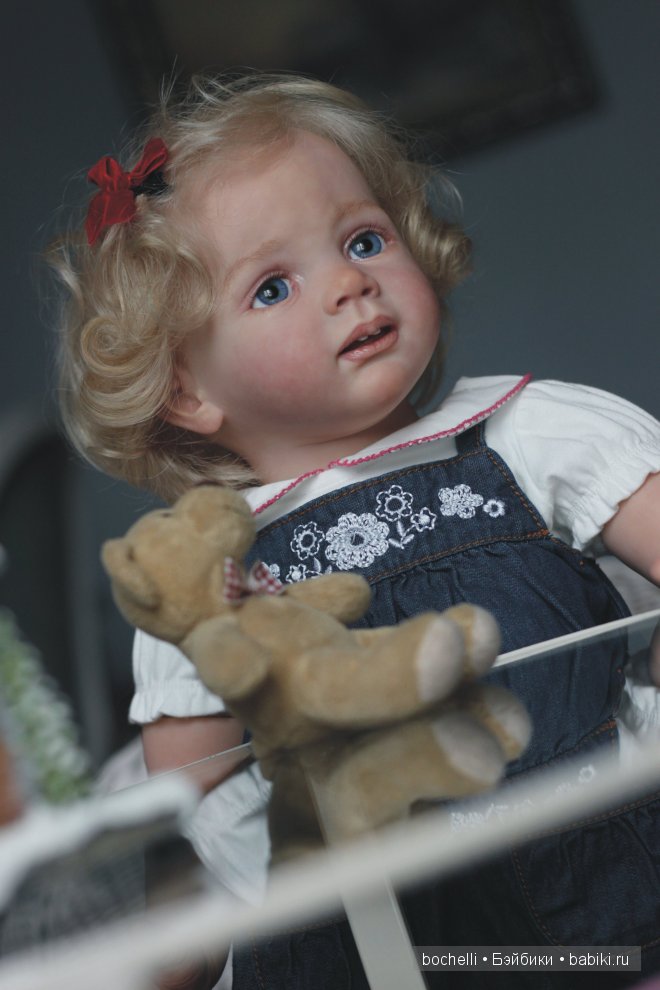 Цветочек мой аленький! Кукла реборн Fridolin, художник А.Арутюнян