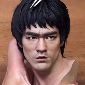 Скульптор K.A.KIM - скульпт и статуя Легенды спорта и Кунг фу Брюса Ли