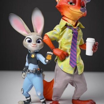 Фигурки Джуди и Ника из «Зверополиса»