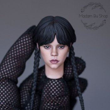 Кастом головы Уэнсдэй Аддамс - Мадам Бу