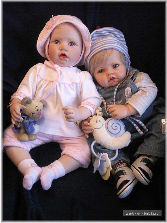 Куклы из резин и фарфора от Хильдегард Гюнцель (фото 9)