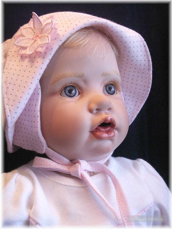 Куклы из резин и фарфора от Хильдегард Гюнцель