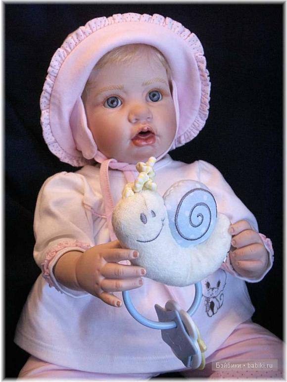 Куклы из резин и фарфора от Хильдегард Гюнцель (фото 10)