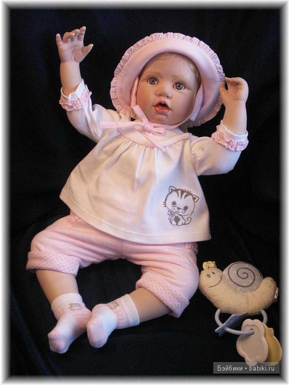 Куклы из резин и фарфора от Хильдегард Гюнцель