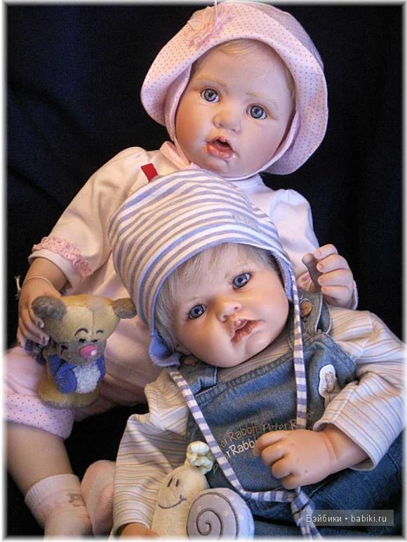 Куклы из резин и фарфора от Хильдегард Гюнцель (фото 8)