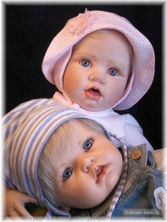 Куклы из резин и фарфора от Хильдегард Гюнцель (фото 2)