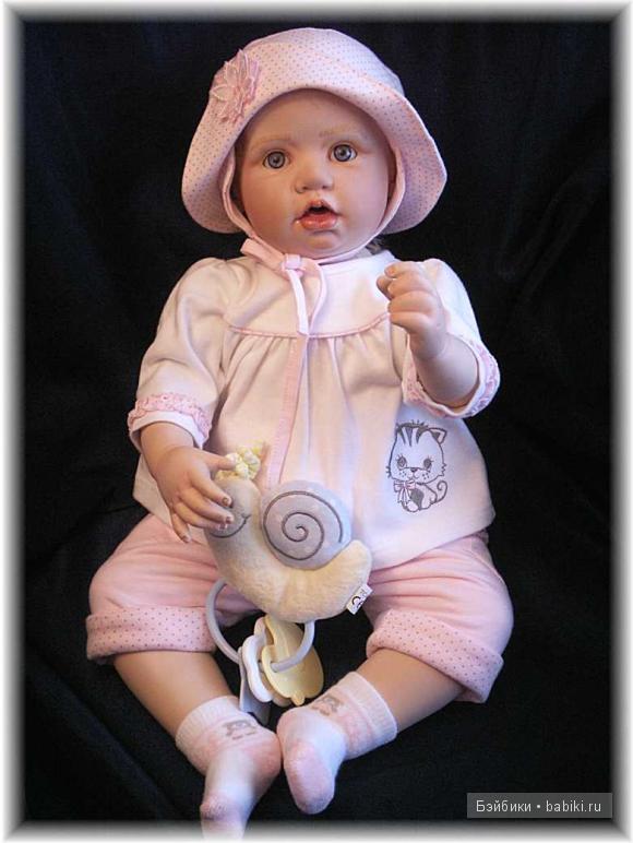 Куклы из резин и фарфора от Хильдегард Гюнцель