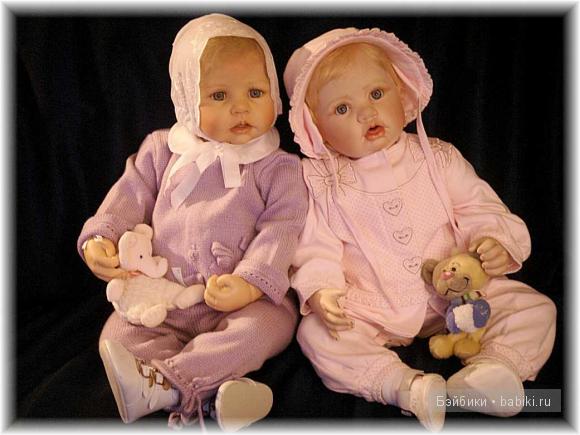 Куклы из резин и фарфора от Хильдегард Гюнцель