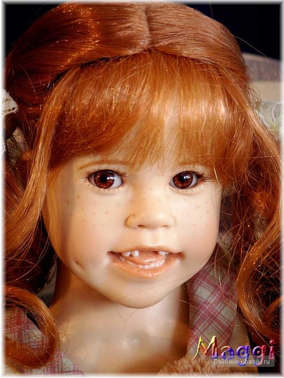 Веселый рыжик Мегги от Американского мастера Юлии Фишер