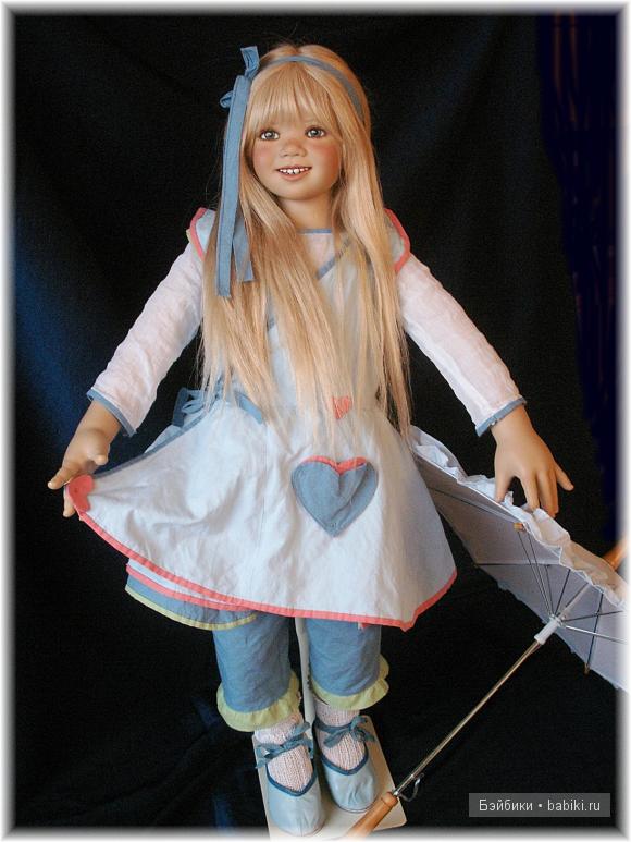 У нас пополнение! Коллекционная кукла Мила от АНЕТТЫ ХИМШТЕДТ (фото 3)