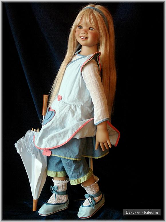 У нас пополнение! Коллекционная кукла Мила от АНЕТТЫ ХИМШТЕДТ (фото 5)