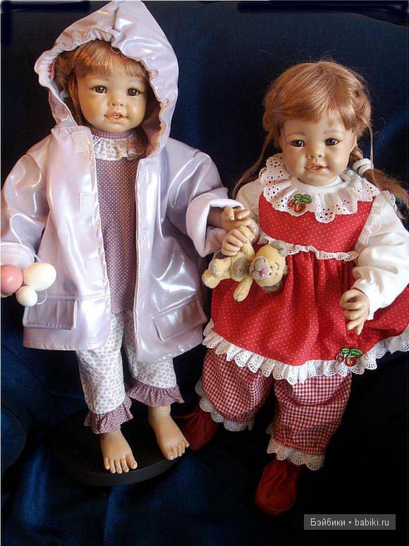 Куклы из резин от Элли Кнооп Дотти и Лотти